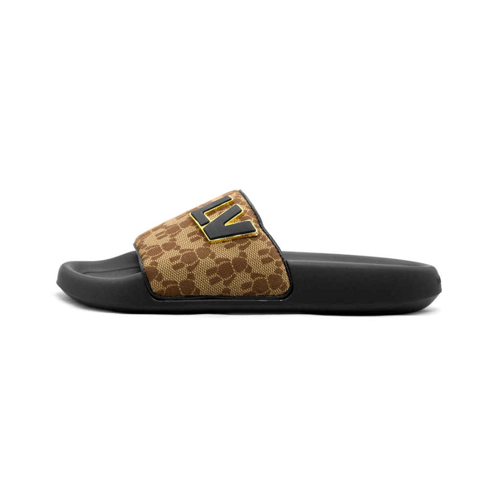 Louis Vuitton Brown Premium Quality Stylish Men's Flip-flop-1