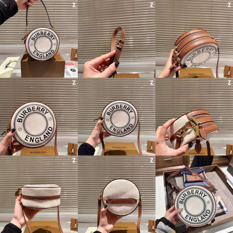 Burberry Mini Louise Logo Print Crossbody Bag-2