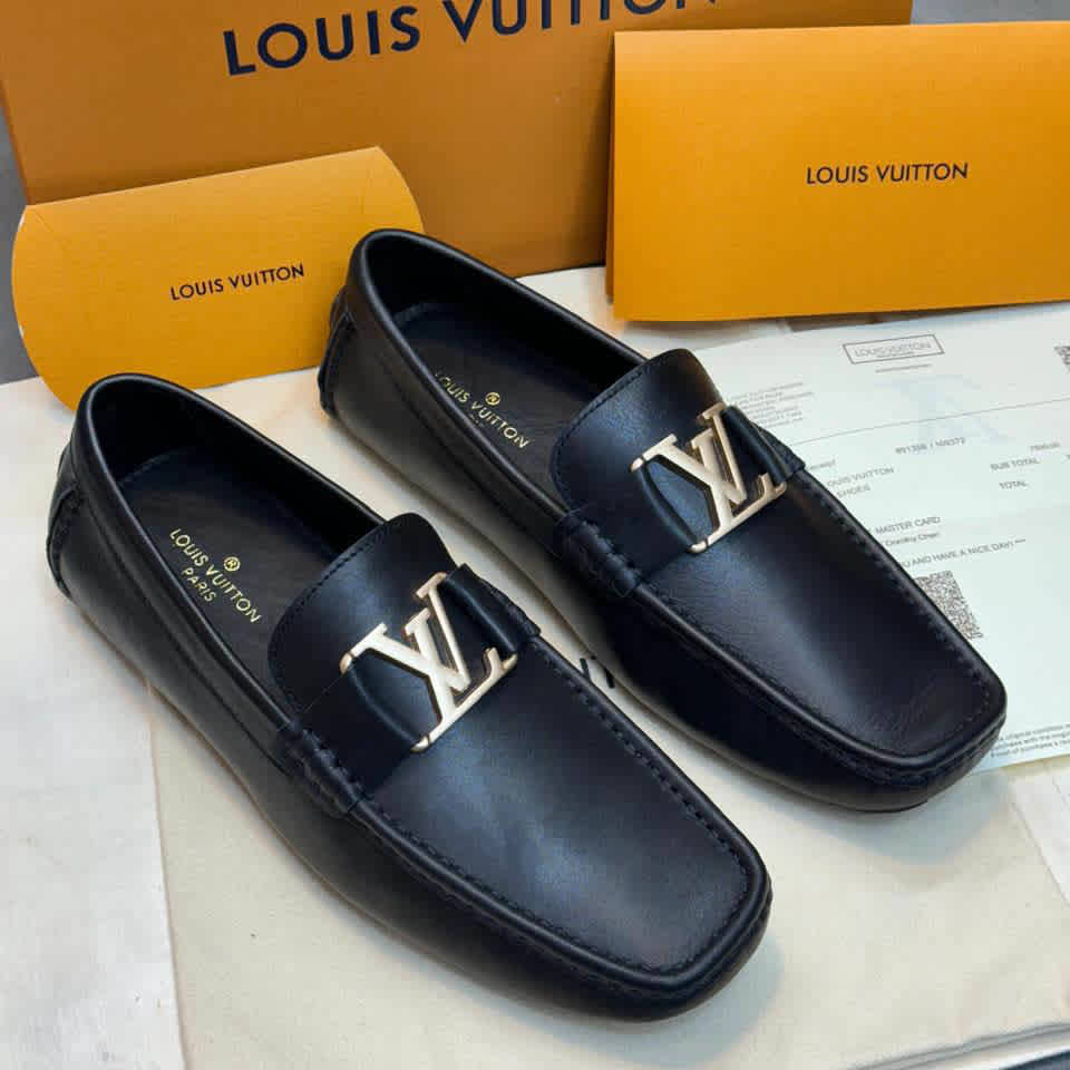 Louis Vuitton Black Premium Loafer-thumb-0