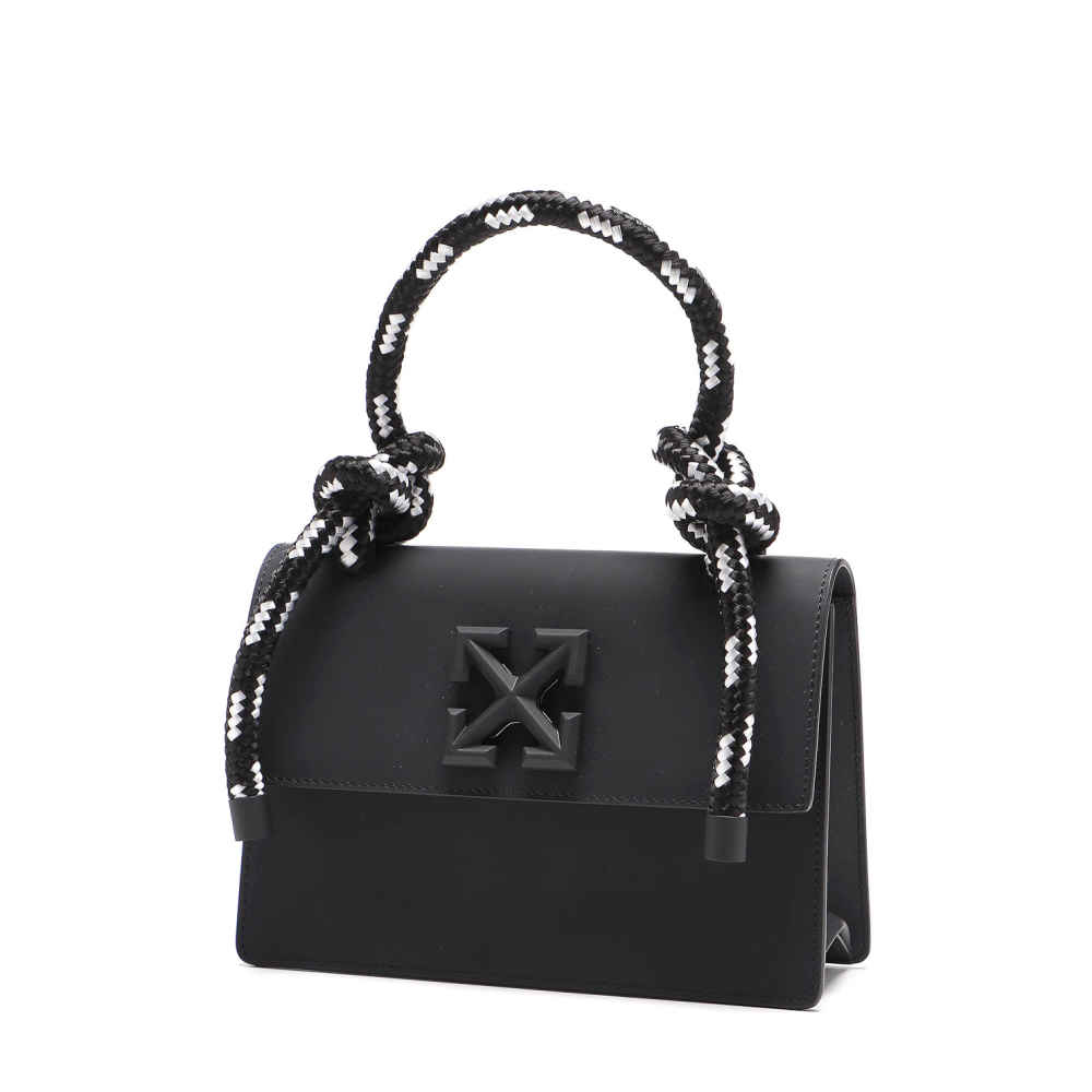 OFF-WHITE "CASH INSIDE" 2.8 Jitney Black Bag-2