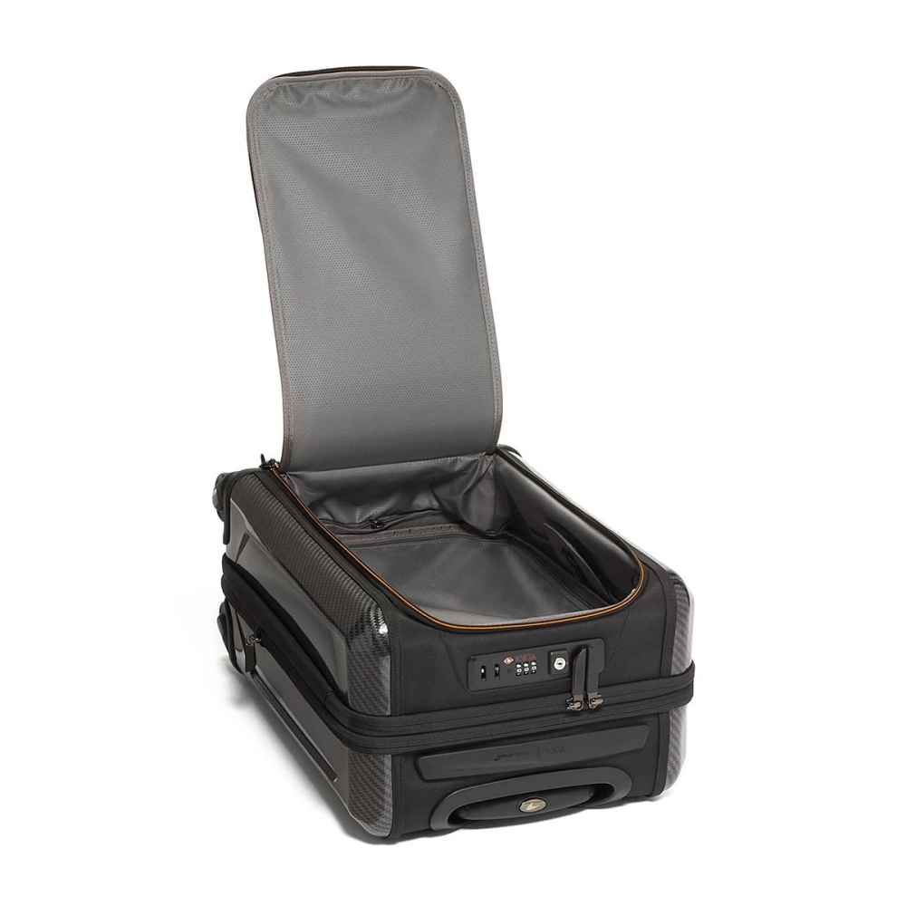 Tumi Black Mclaren Aero International Expandable Premium Trolley Bag-3