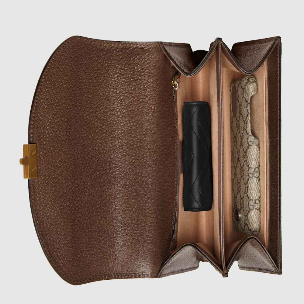 Gucci Ophidia Web Beige Shoulder Bag-6