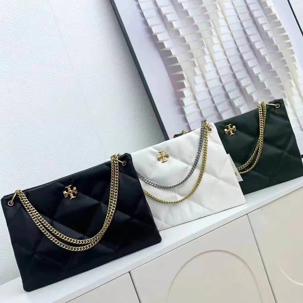 Tory Burch Kira Diamond Quilt Tote Bag-1