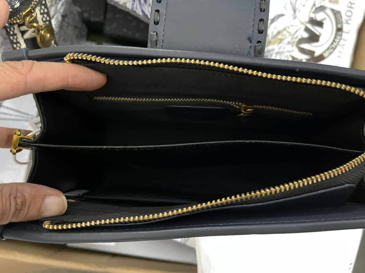 Christian Dior Camp Messenger blue Bag-1