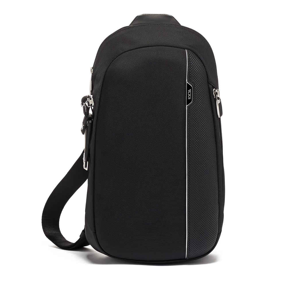 Tumi Premium Black Sling Bag-thumb-0