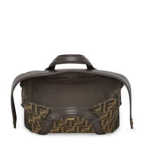 Fendi Brown Mini Leather Handbag-3