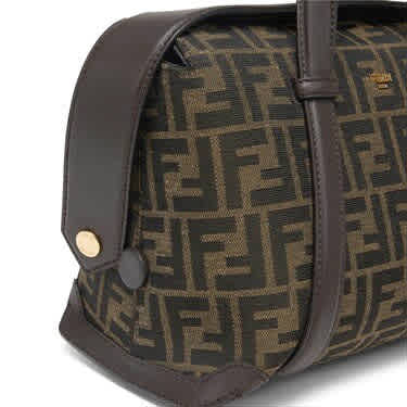Fendi Brown Mini Leather Handbag-4