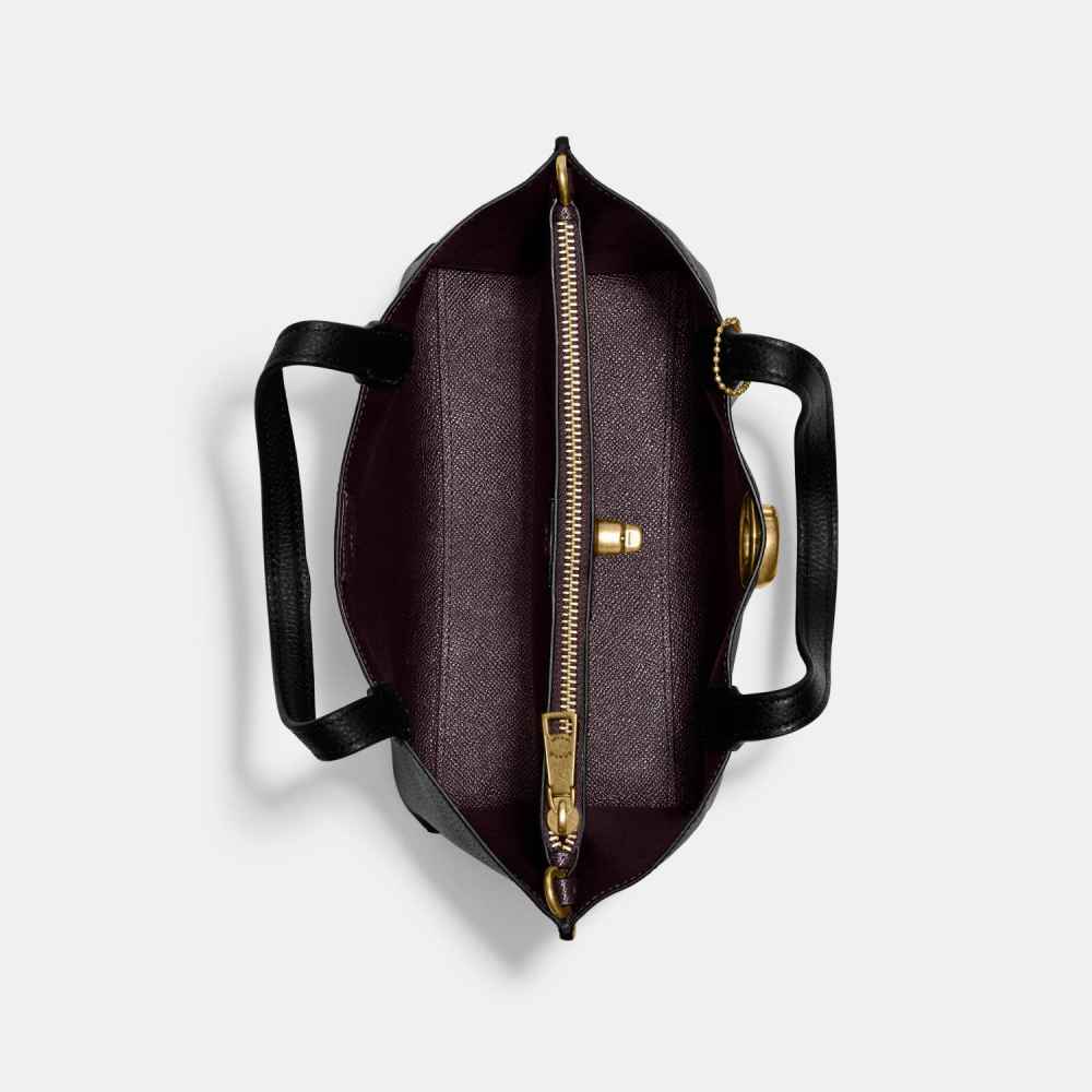 Coach Black Willow Tote Bag-3