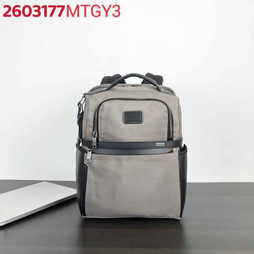 Tumi Expandable Organizer Grey Bag-thumb-0