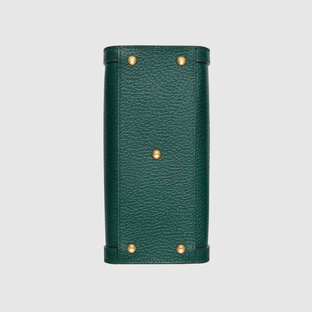Gucci Diana Bamboo Small Green Handbag-6