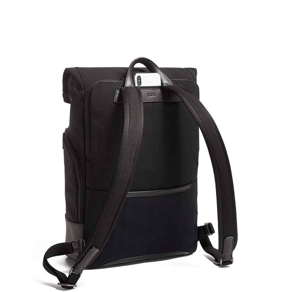 Tumi Osborn Roll Top Backpack Black-1