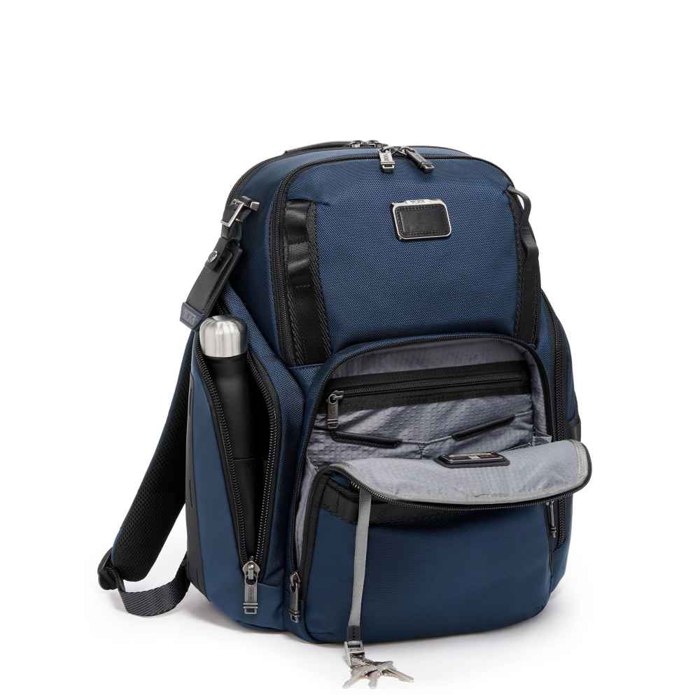Tumi Search Backpack Blue Bag-3
