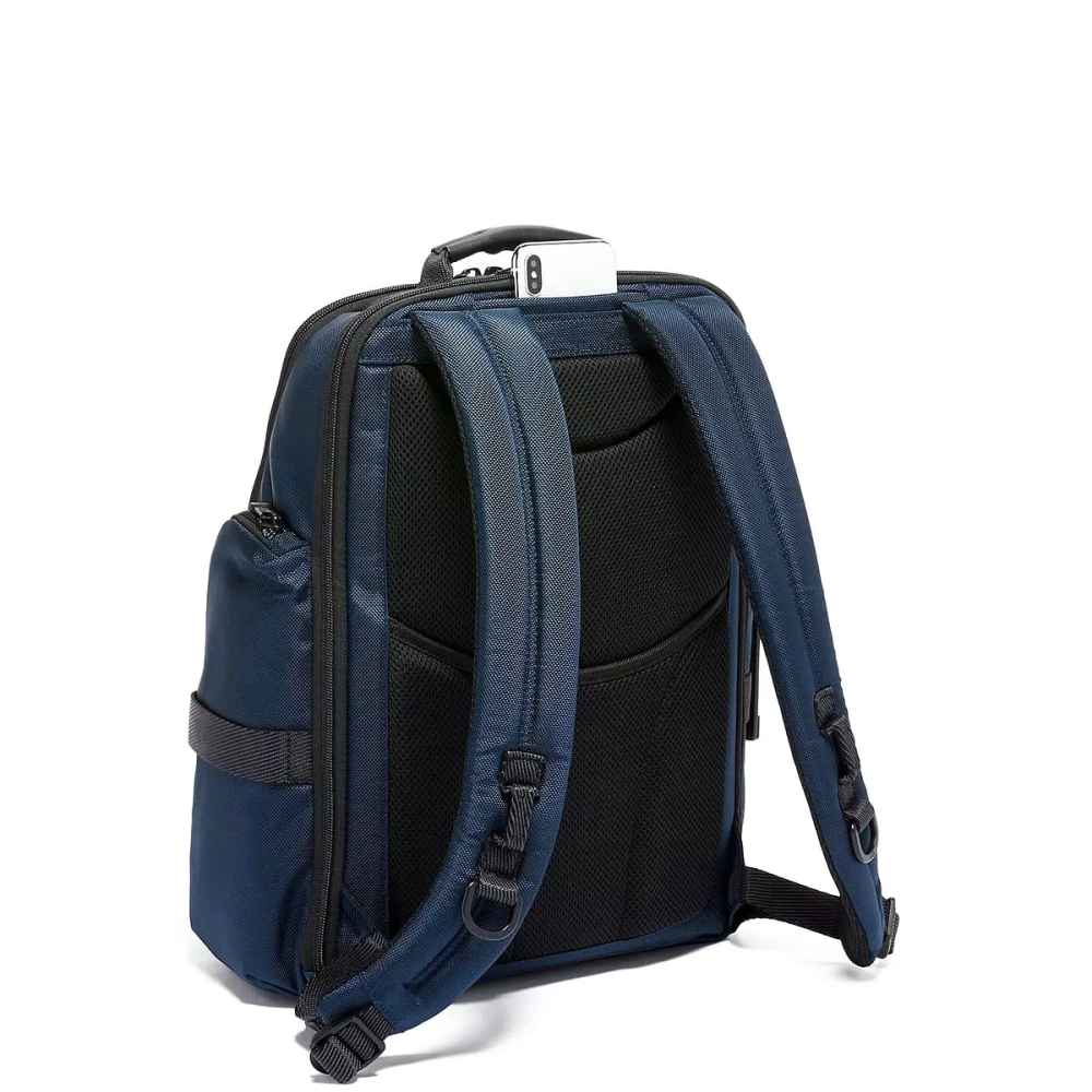 Tumi Sheppard Deluxe Brief Pack Backpacks Navy Blue Bag-1