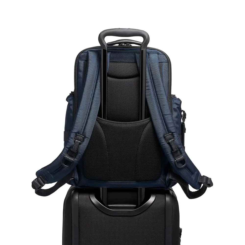 Tumi Sheppard Deluxe Brief Pack Backpacks Navy Blue Bag-5
