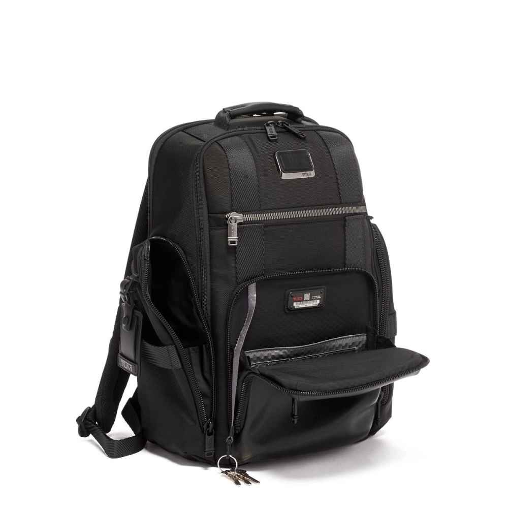 Tumi Expandable Organizer Laptop Black Bag-4