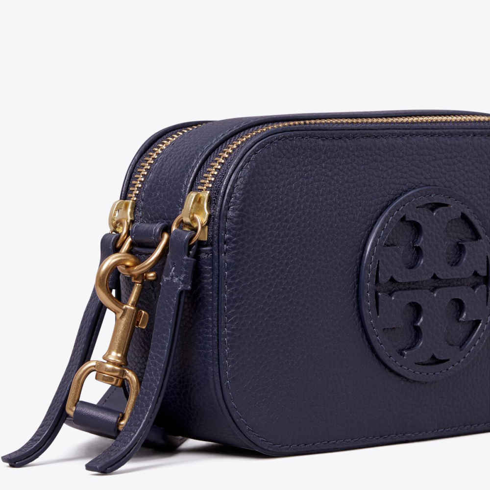 Tory Burch Mini Miller Blue Crossbody Bag-2