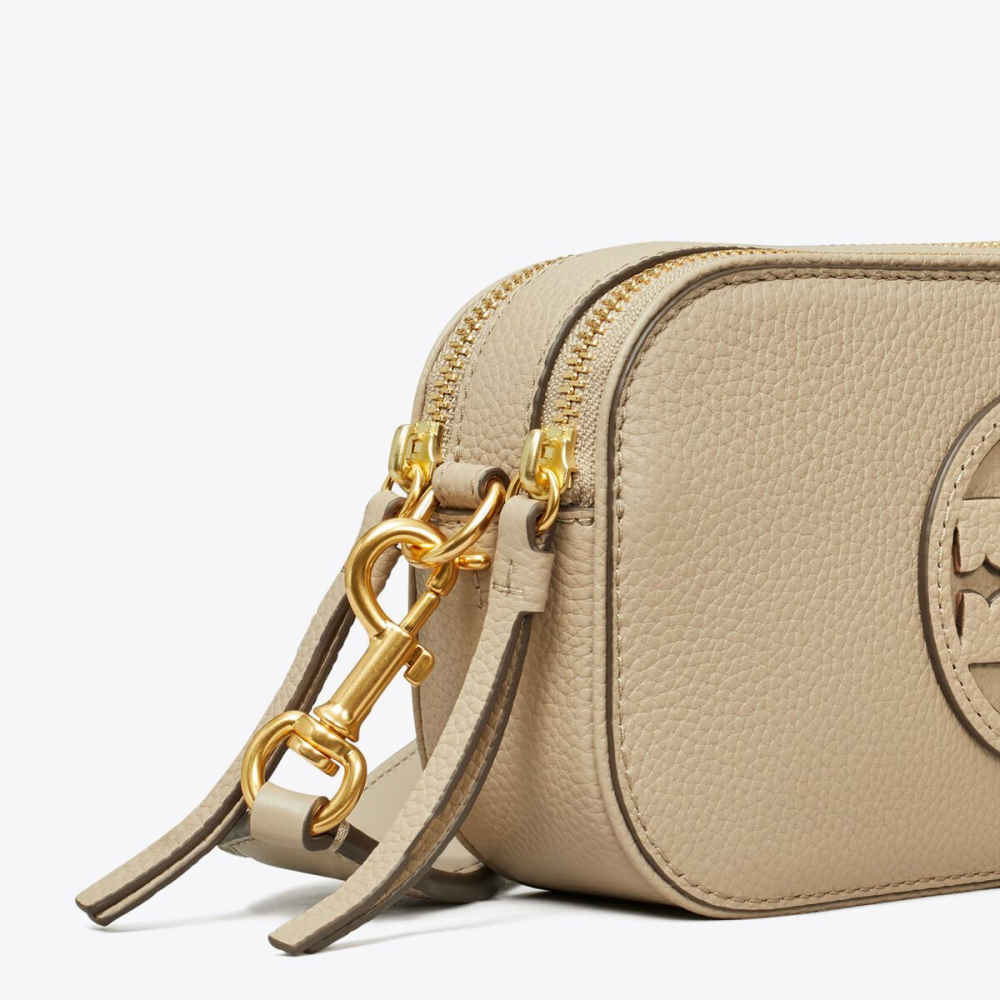 Tory Burch Mini Miller Grey Crossbody Bag-3