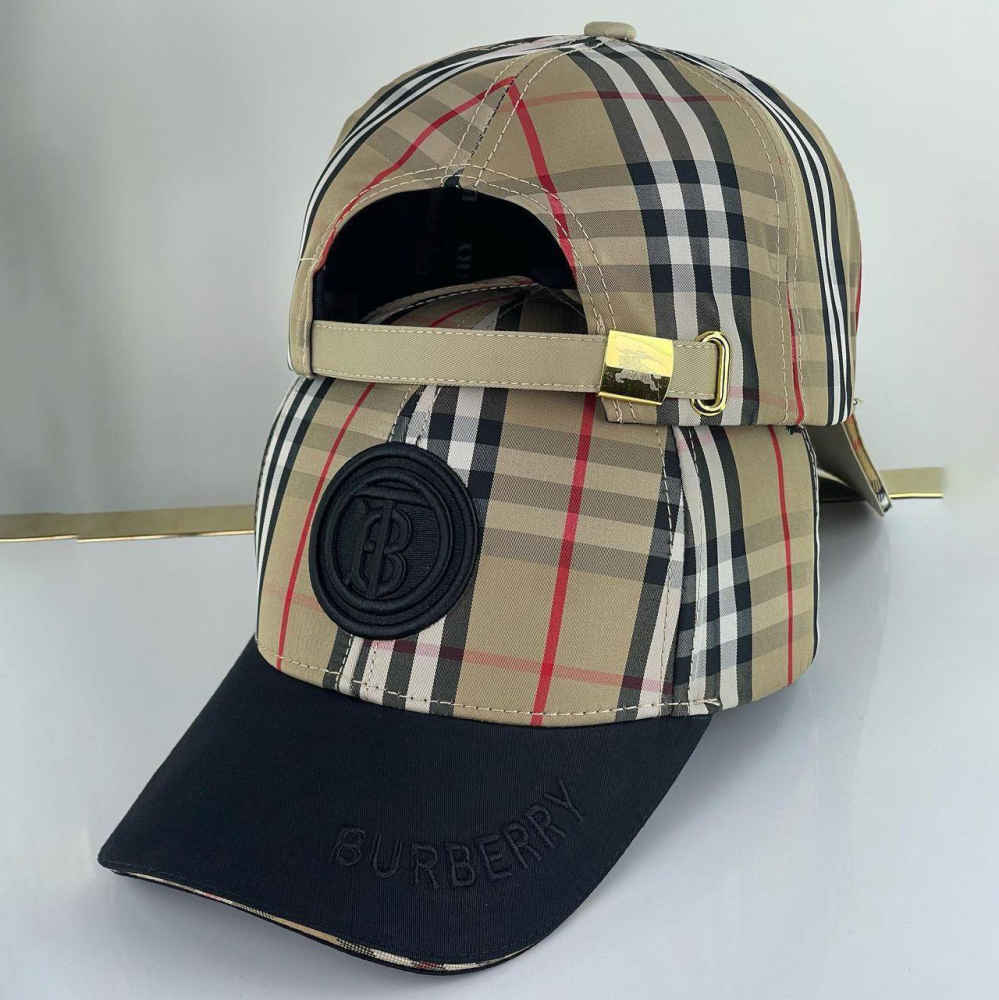 Burberry TB Embroidered Black Premium Cap-thumb-1