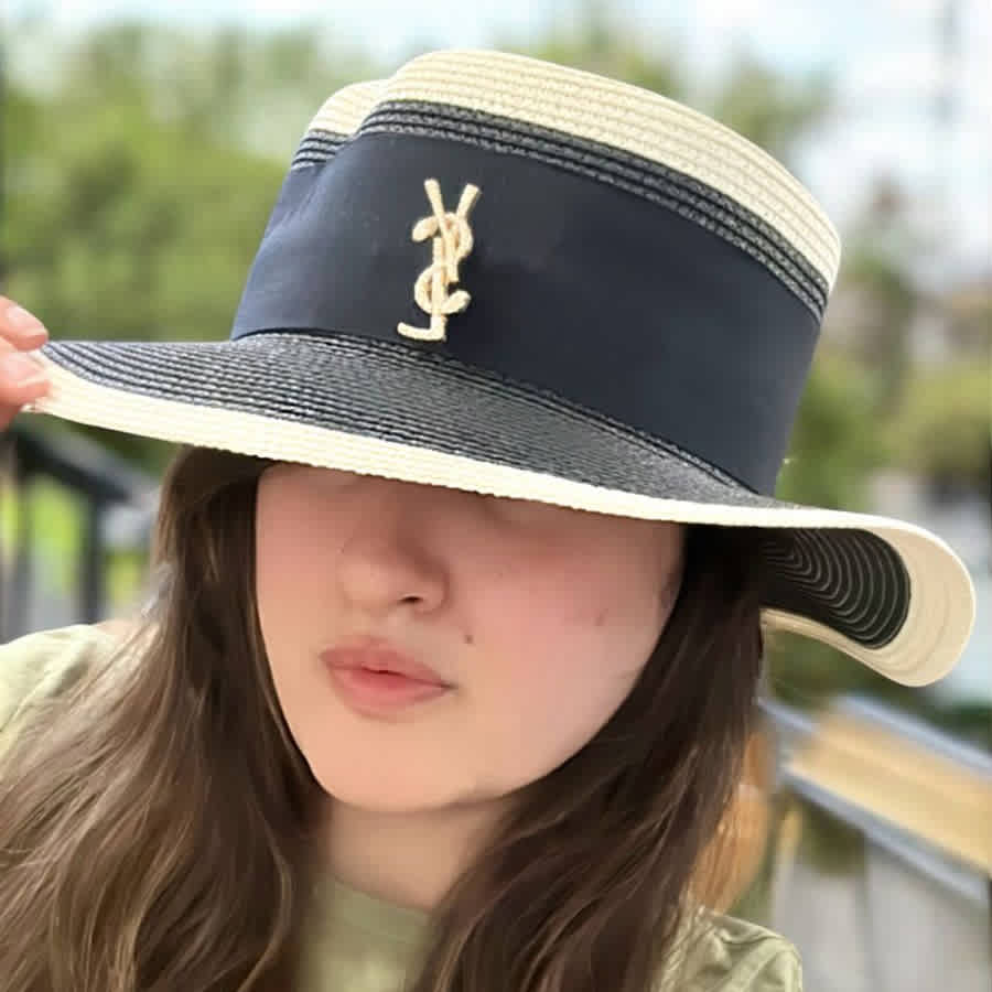 YSL Black Premium Bucket Hat-2