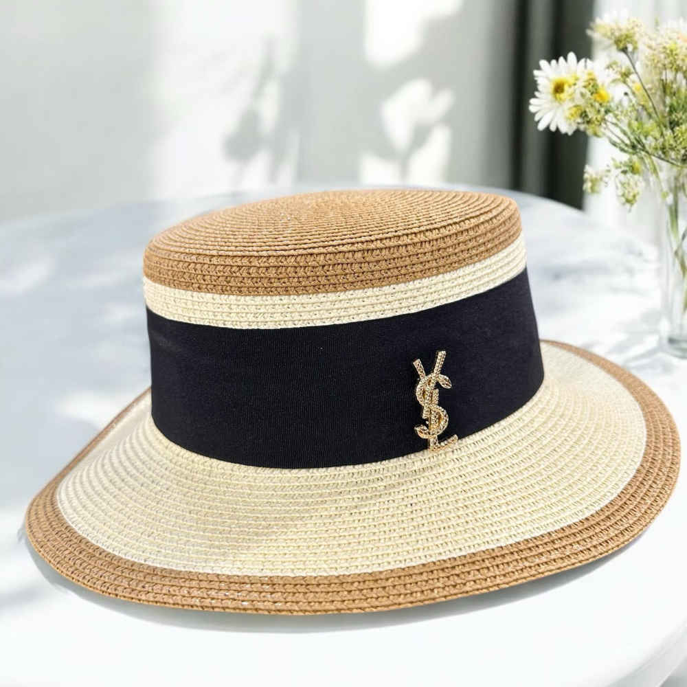 YSL Black & Brown Premium Bucket Hat-1