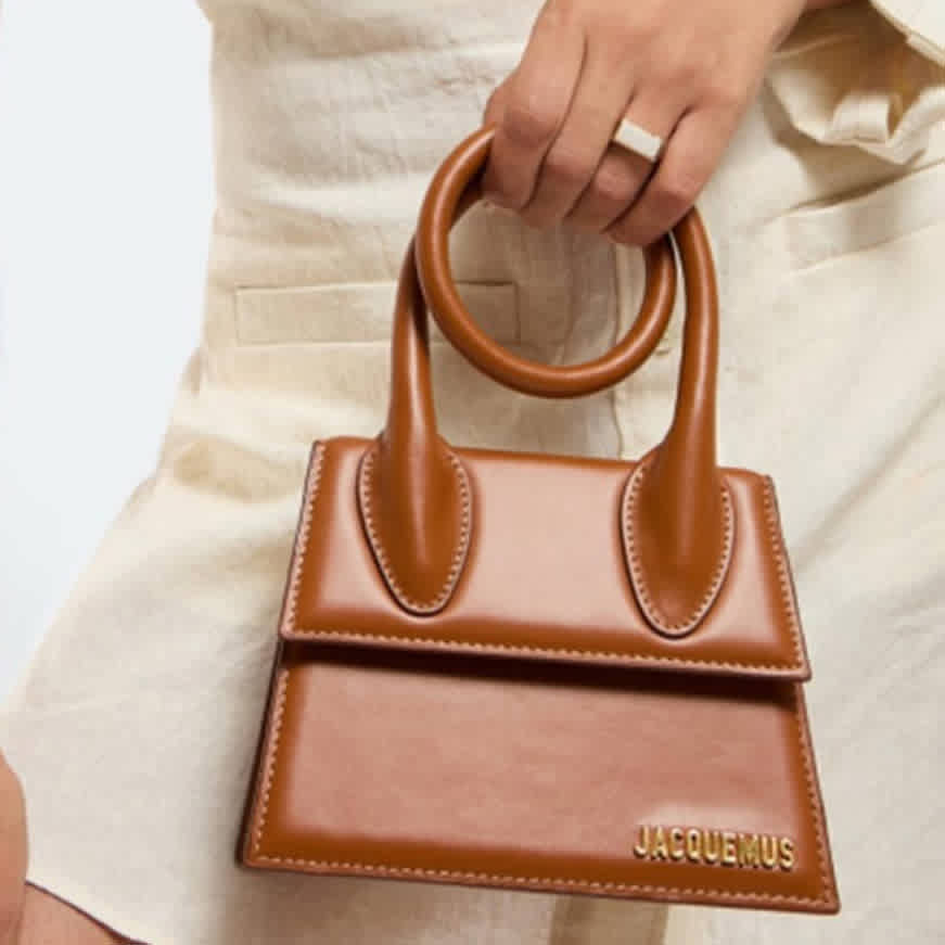Jacquemus Chiquito Brown Handbag-thumb-0