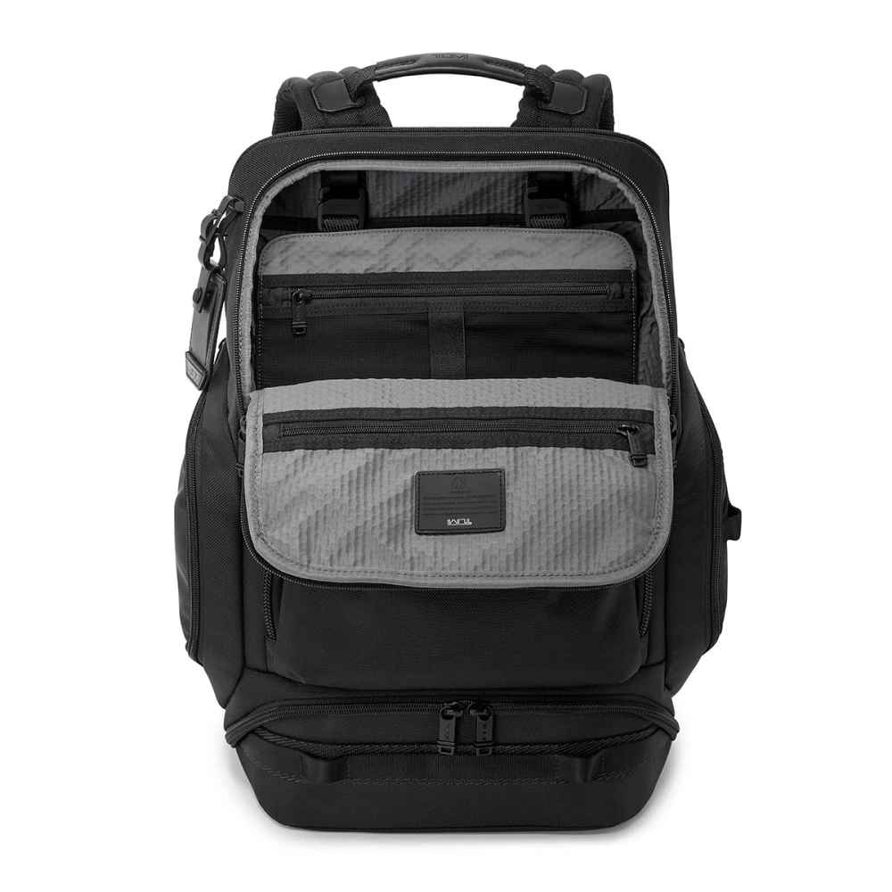 Tumi Expandable Organizer Laptop Black Bag-thumb-3