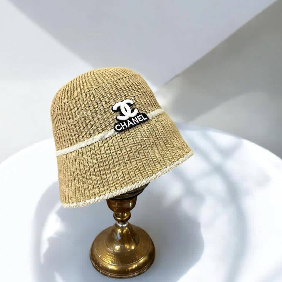 Chanel Beige Premium Cap-1