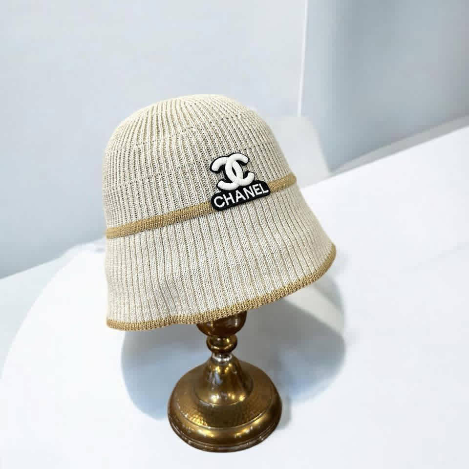 Chanel Cream Premium Cap-1