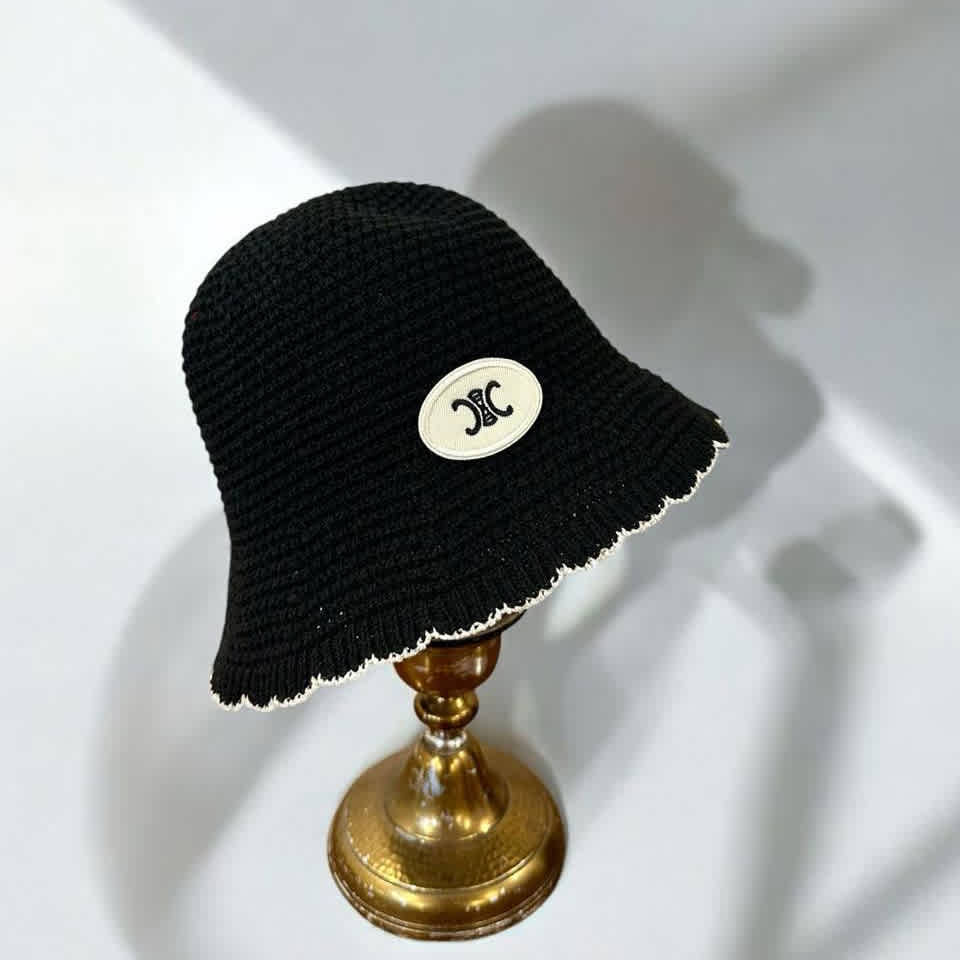 Celine Black Premium Cap-thumb-1