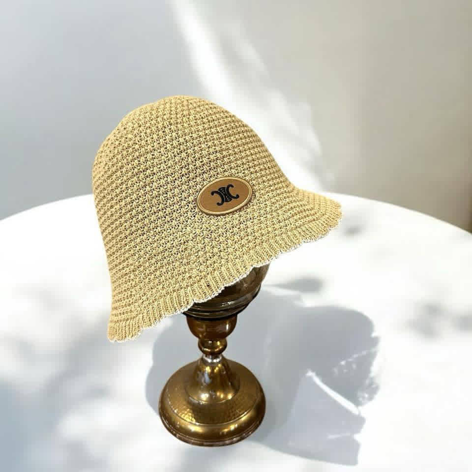 Celine Beige Premium Cap-thumb-1
