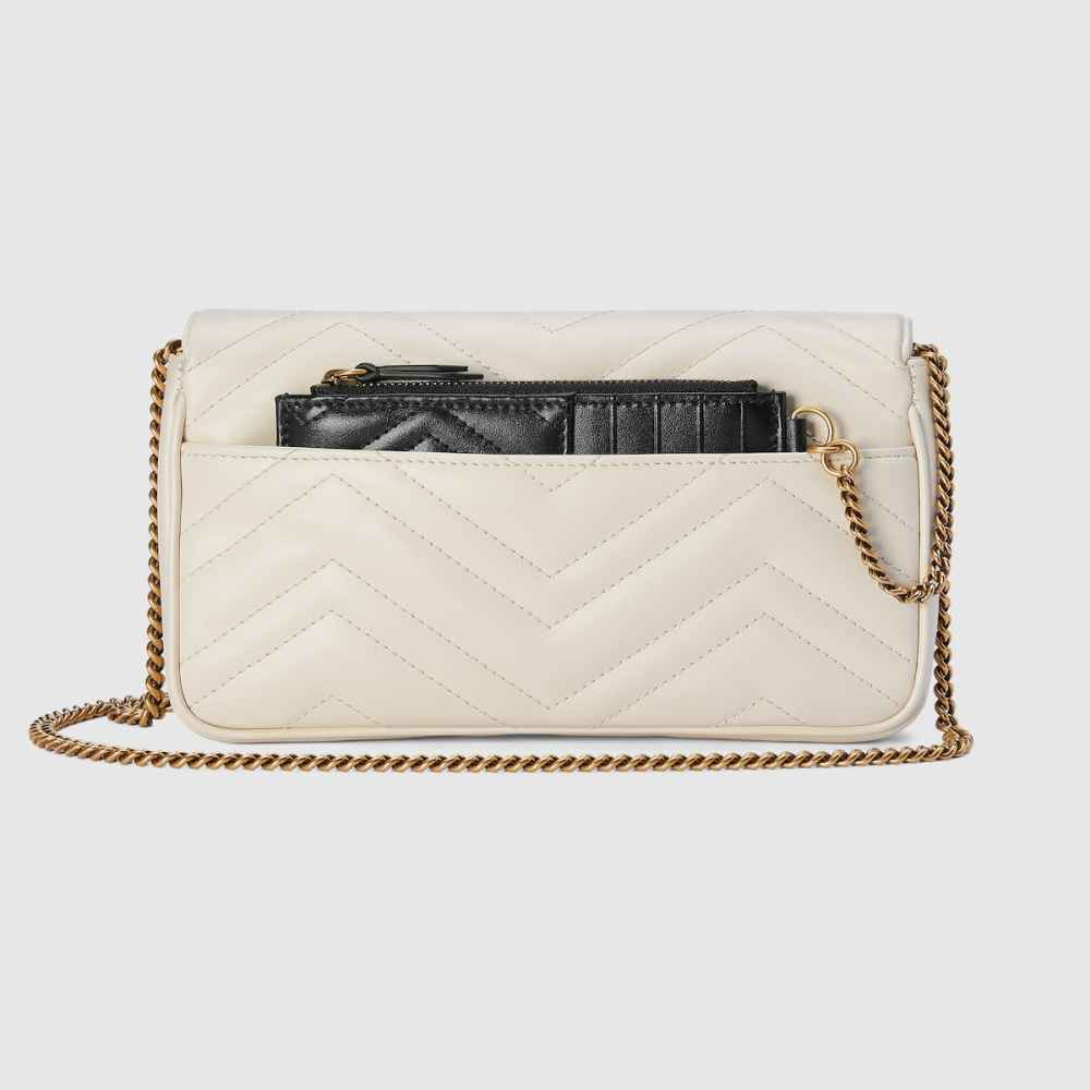 Gucci GG Marmont White small Sling Bag-2