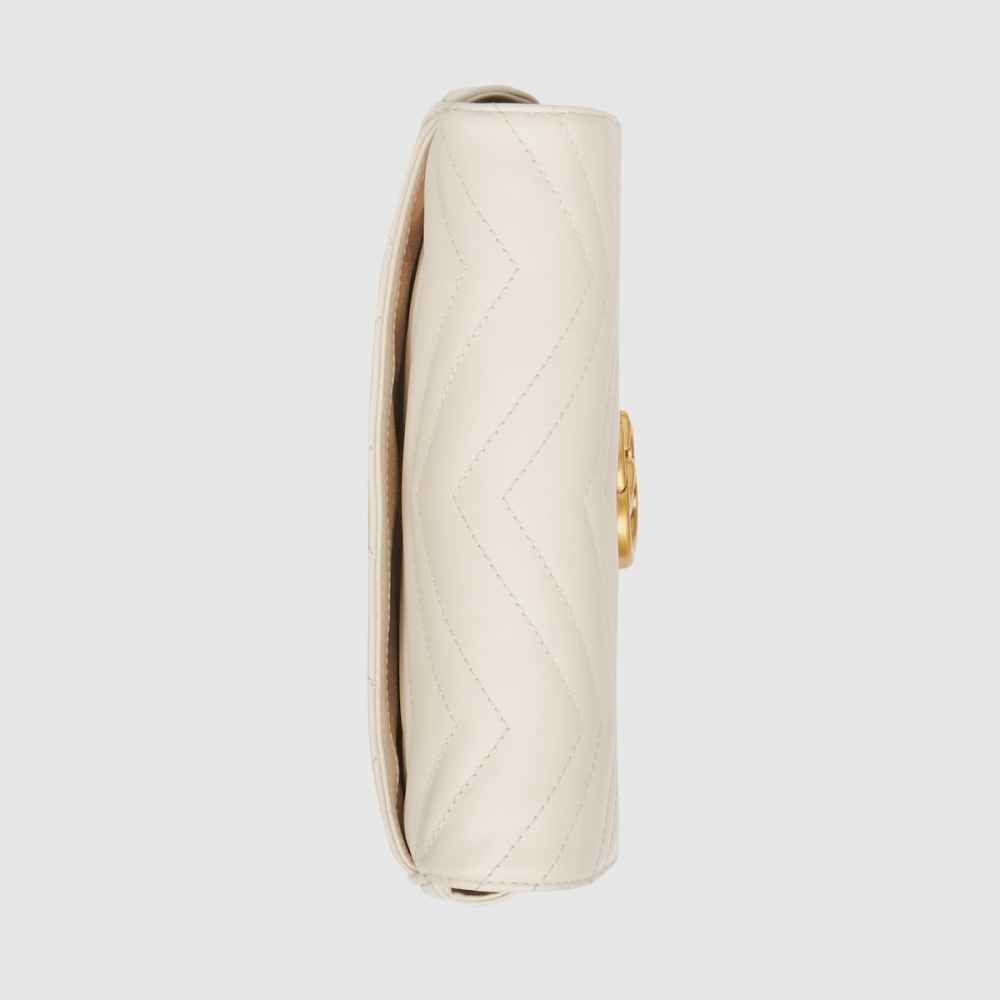 Gucci GG Marmont White small Sling Bag-4