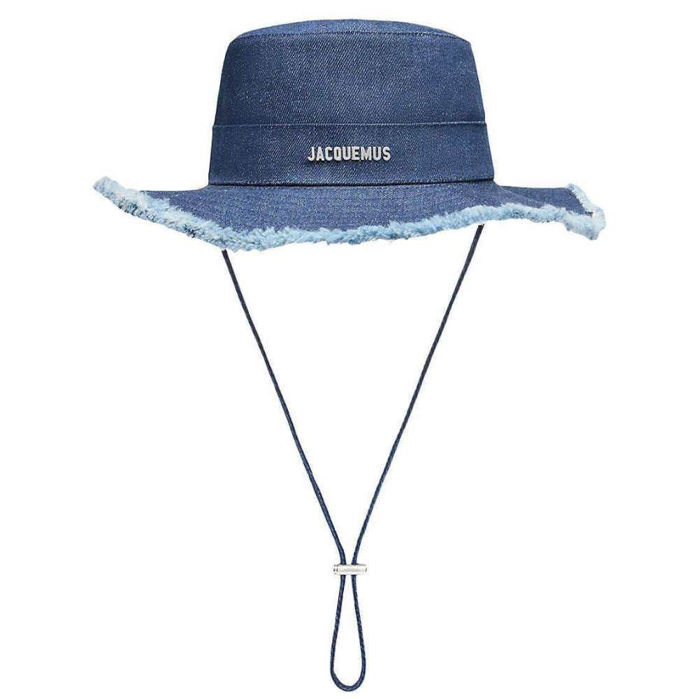 Jacquemus Le Bob Artichaut denim bucket Hat-thumb-0
