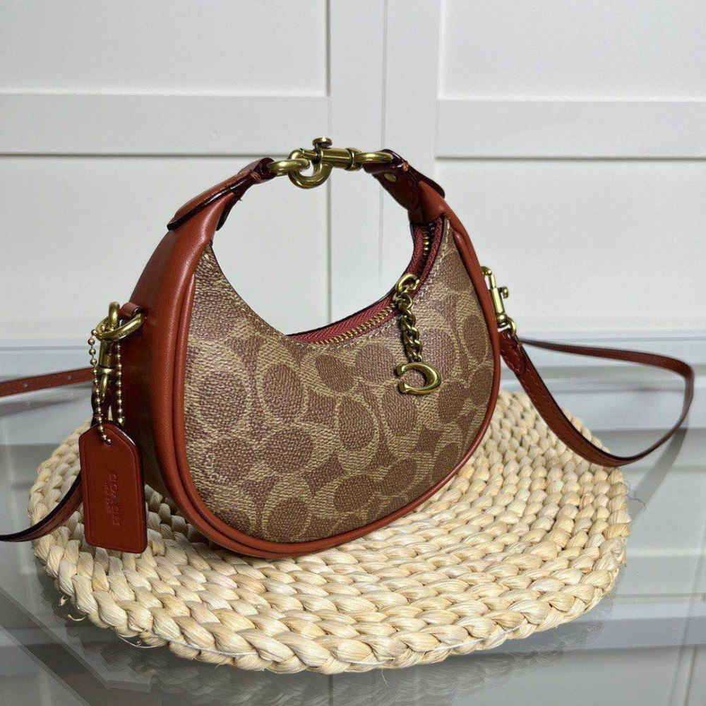 Coach Jonie Small Beige Handbag-thumb-1