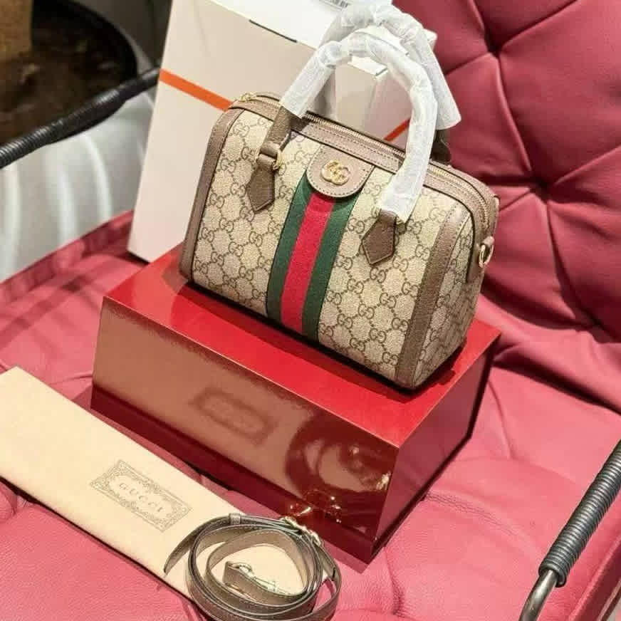 Gucci ophidia Speedy Beige shoulder bag-1