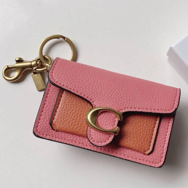 Coach Field Pink Tote Bag-thumb-0