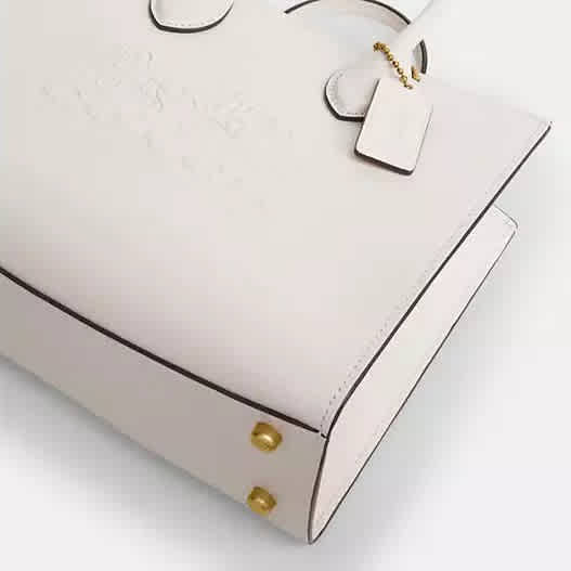 Coach Ace 26 White Tote Bag-5