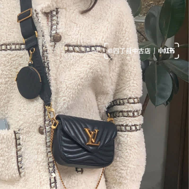 Louis Vuitton Monogram Pochette Black Bag-thumb-1