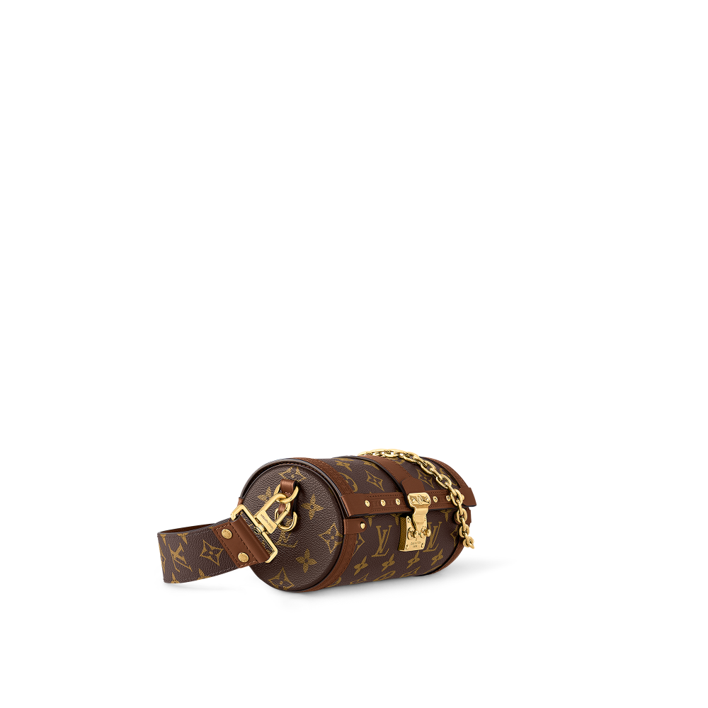 Louis Vuitton Papillon Trunk Brown Shoulder Bag-thumb-1
