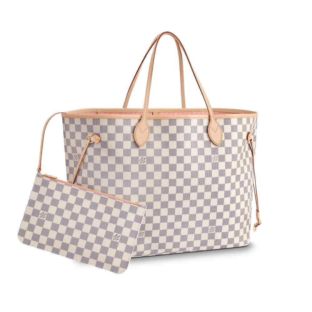 Louis Vuitton Neverfull GM Damier Azur Canvas Bag-3