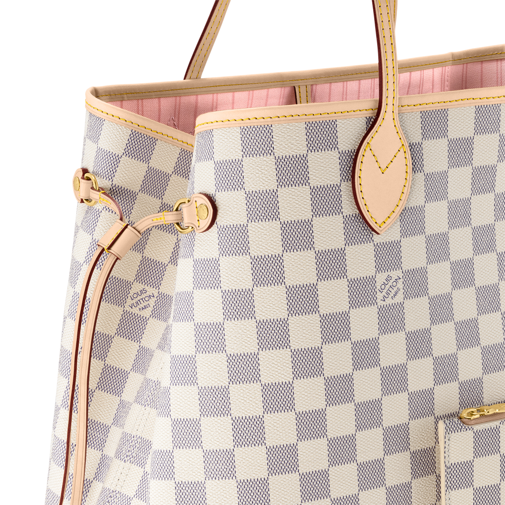 Louis Vuitton Neverfull GM Damier Azur Canvas Bag-6