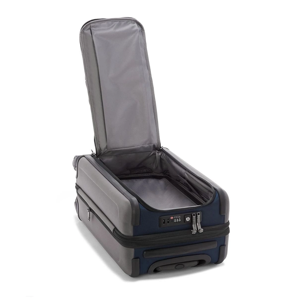 Tumi Navy Alpha International Dual Access 4 Wheeled Carry On-3
