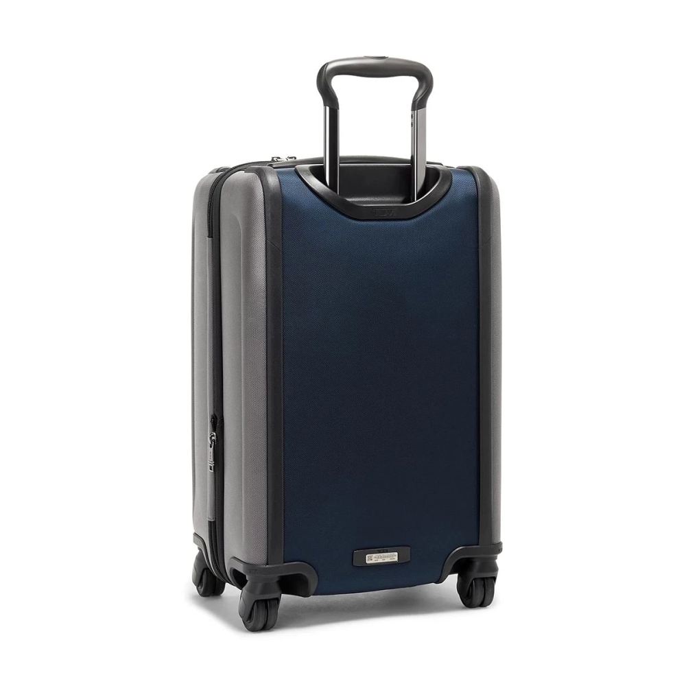 Tumi Navy Alpha International Dual Access 4 Wheeled Carry On-1
