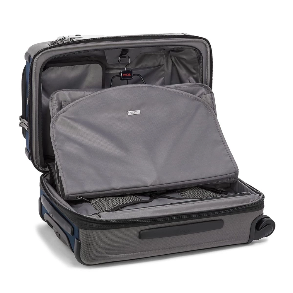 Tumi Navy Alpha International Dual Access 4 Wheeled Carry On-4