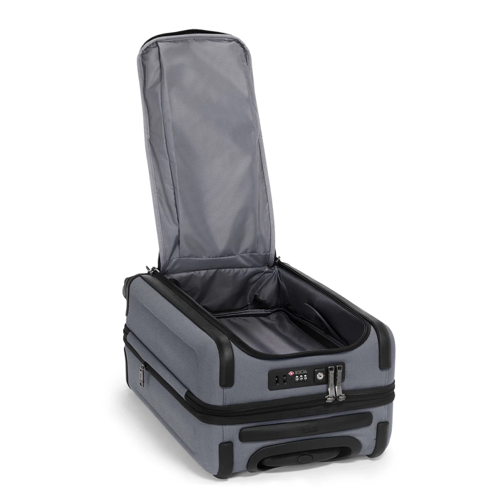 Tumi Grey International Dual Access 4 Wheeled Carry On-3