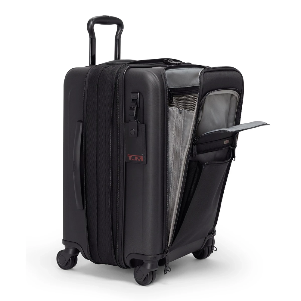 Tumi Black International Dual Access 4 Wheeled Carry On-2