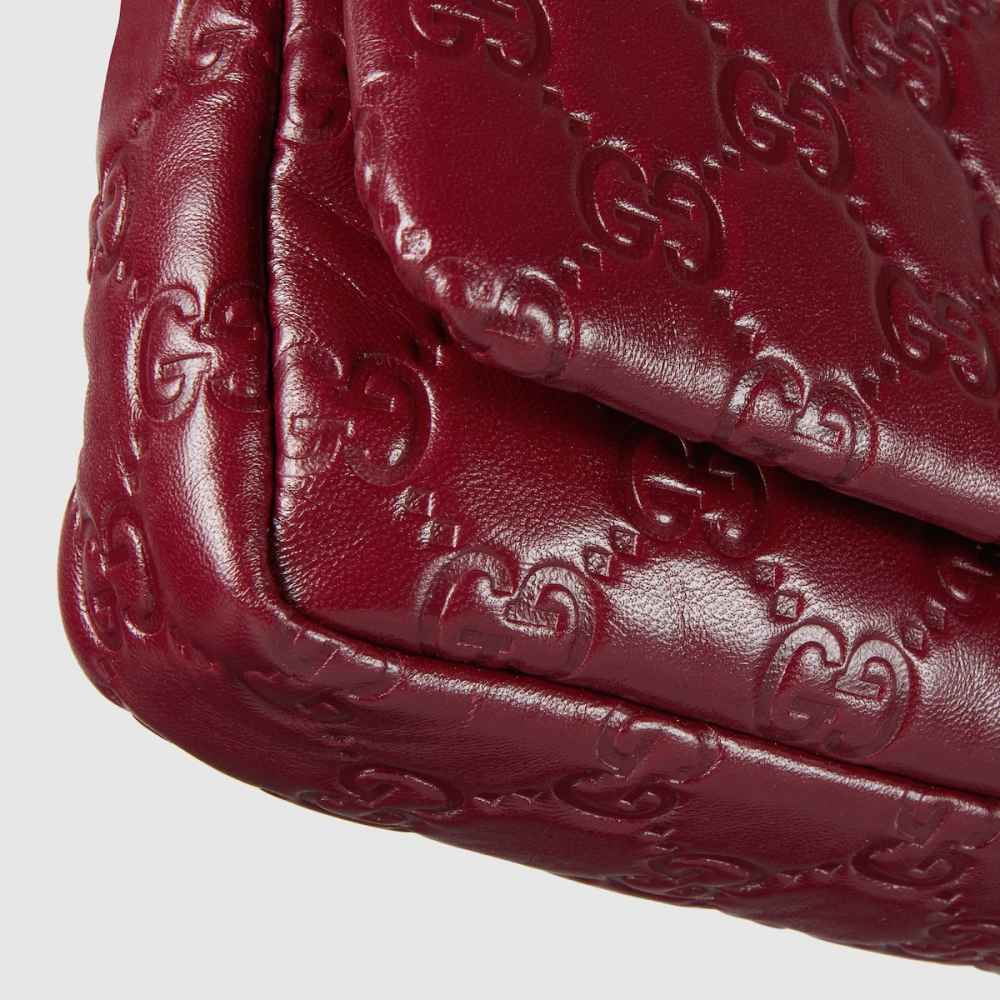 Gucci GG Milano Wine small top handbag-thumb-6