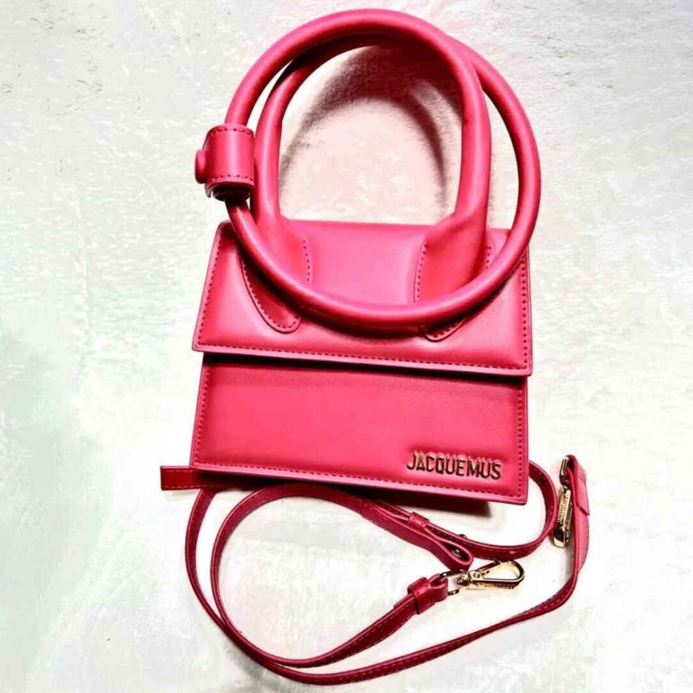 Jacquemus Chiquito Pink Handbag-1