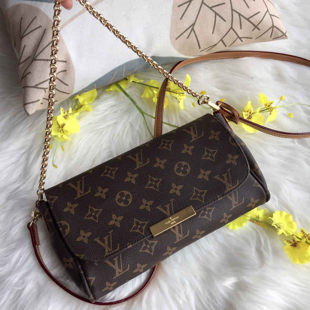 Louis Vuitton Brown Sling Bag-thumb-0