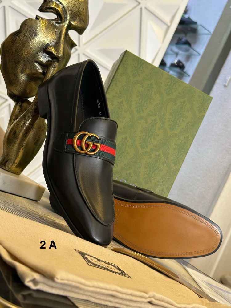 Gucci Black Premium Quality Loafers-1